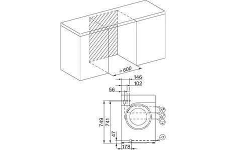 Lave-linge hublot Miele WSA 123 WCS