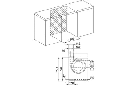Lave-linge hublot Miele WSA 123 WCS