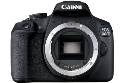 Appareil photo Reflex CANON EOS 2000D+EF-S 18-55 IS II+EF 75-300 F/4-5,6 III + SAC + CARTE MÉMOIRE SD 16 GO