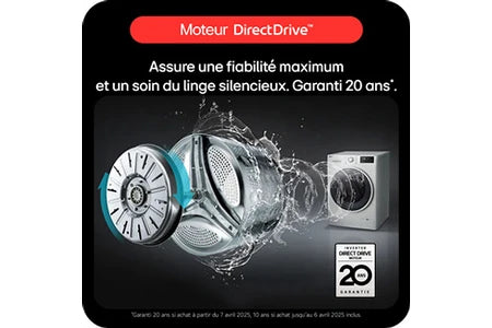 Lave-linge hublot Lg F20F12WST