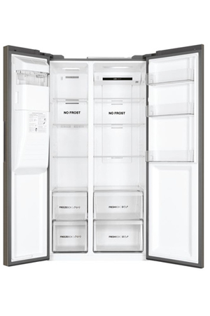 Refrigerateur americain HAIER HSR3918FIMP SILVER