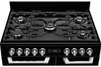 Piano de cuisson Leisure CUISINEMASTER PRO 90CM GAZ NOIR - PR90F560K - UBAYE ELECTROMENAGER