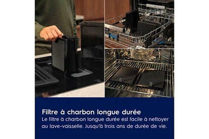 Plaque de cuisson avec hotte intégrée Electrolux KCC8344 - UBAYE ELECTROMENAGER