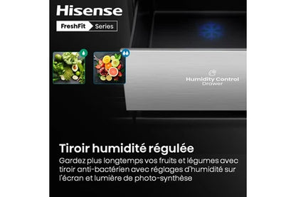 Réfrigérateur multi-portes Hisense RQ768N4GBE Freshfit