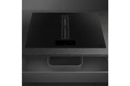 Plaque de cuisson avec hotte intégrée Smeg HOBD382MB2 - UBAYE ELECTROMENAGER