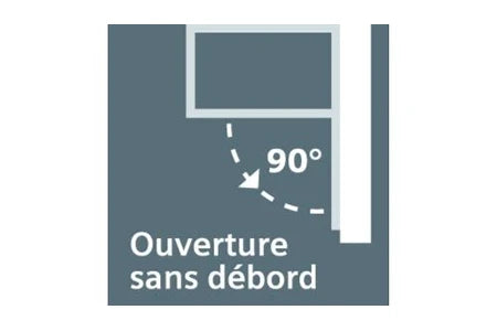 Réfrigérateur congélateur en bas Siemens KG36N2LCF