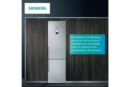Réfrigérateur congélateur en bas Siemens KG49NXXEA BLACKSTEEL