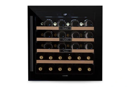 Cave de service KLARSTEIN CAVE À VIN ENCASTRABLE - VINSIDER 36 BUILT-IN UNO - 92 L - 36 BOUTEILLES - 5 ET 20 °C - LED - CONTRÔLE TACTILE - NOIR