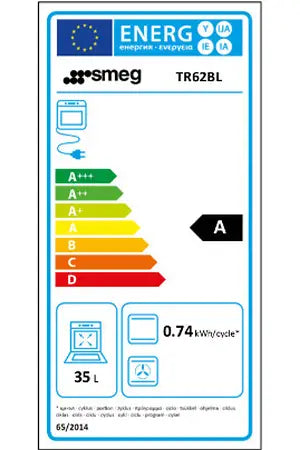 Cuisinière mixte Smeg TR62BL - UBAYE ELECTROMENAGER