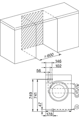 Lave-linge hublot Miele WWV980 WPS TWINDOS