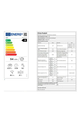 Lave-linge hublot Asko W6124X.W/3