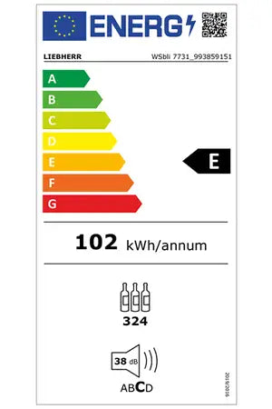 Cave de vieillissement Liebherr WSBLI7731-20 - UBAYE ELECTROMENAGER