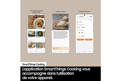 Micro-ondes combiné SAMSUNG NQ5B6753CAK COMPACT GRANDE CAPACITE ET ULTRA DESIGN