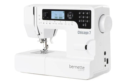Machine à coudre BERNETTE MACHINE A COUDRE ET À BRODER BERNETTE CHICAGO 7 - AVEC MODULE DE BRODERIE