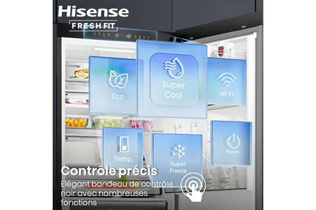 Réfrigérateur 1 porte Hisense Refrigerateur 1 porte RL5K370GSFD Freshfit