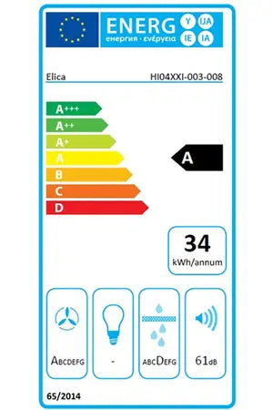 Plaque de cuisson avec hotte intégrée Elica NT VELVET BL/F BO/60 (PRF0201845) - UBAYE ELECTROMENAGER