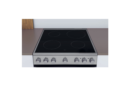 Cuisinière vitrocéramique INDESIT IS67V5PCX/E