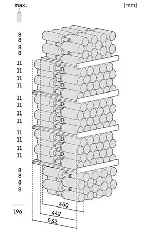 Cave de vieillissement Liebherr WKP196 - UBAYE ELECTROMENAGER