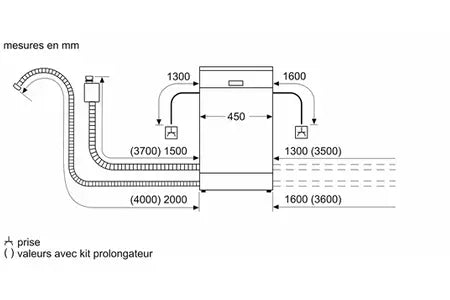 Lave-vaisselle pose libre Siemens SR23HW52ME