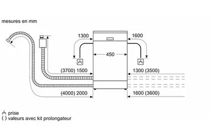 Lave-vaisselle pose libre Siemens SR23HW52ME