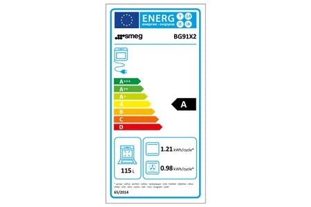 Piano de cuisson Smeg BG91X2 - UBAYE ELECTROMENAGER