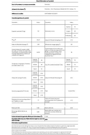 Lave-linge top Electrolux EW7T3463IK