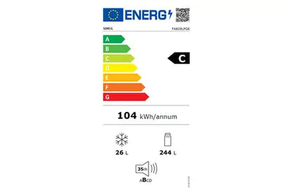 Réfrigérateur 1 porte Smeg FAB28LPG6