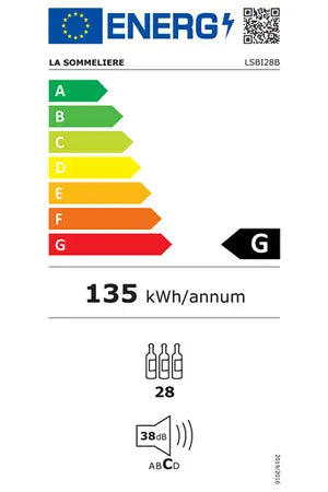 Cave de service La Sommeliere LSBI28B - UBAYE ELECTROMENAGER