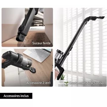 Aspirateur balai  SAMSUNG Bespoke Jet AI 2 batteries VS28C9784QK