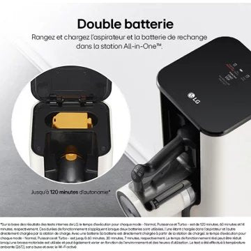 Aspirateur balai LG CordZero A9 Kompressor A9T-ULTRA1C