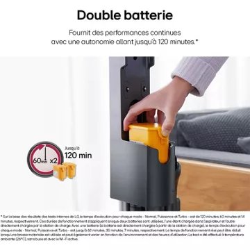 Aspirateur balai LG CordZero A9 Kompressor A9K-ULTRA1V