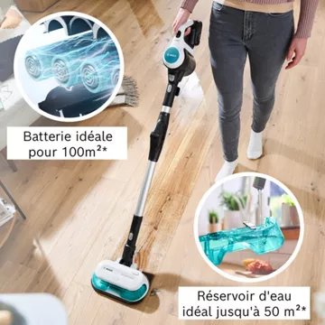 Aspirateur balai BOSCH BCS71HYG4 Unlimited 7 ProHygienic