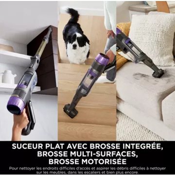 Aspirateur balai SHARK PowerDetect avec base de vidage automatique IP3251EUT