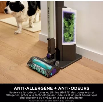 Aspirateur balai SHARK PowerDetect avec base de vidage automatique IP3251EUT