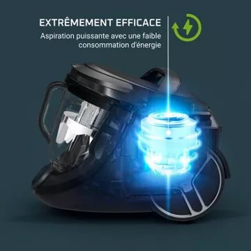 Aspirateur sans sac ROWENTA Silence force cyclonic effitech RO7961EA