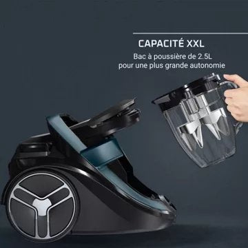 Aspirateur sans sac ROWENTA Silence force cyclonic effitech RO7961EA