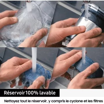 Aspirateur balai SAMSUNG Pack Jet 85 Pet + Double serpillière spray + 2ème filtre