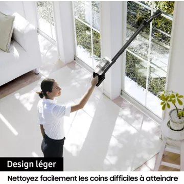 Aspirateur balai SAMSUNG Pack Jet 85 Pet + Double serpillière spray + 2ème filtre